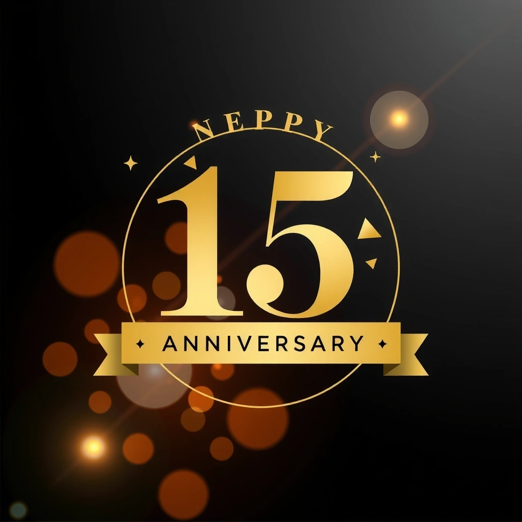 Anniversary celebration background